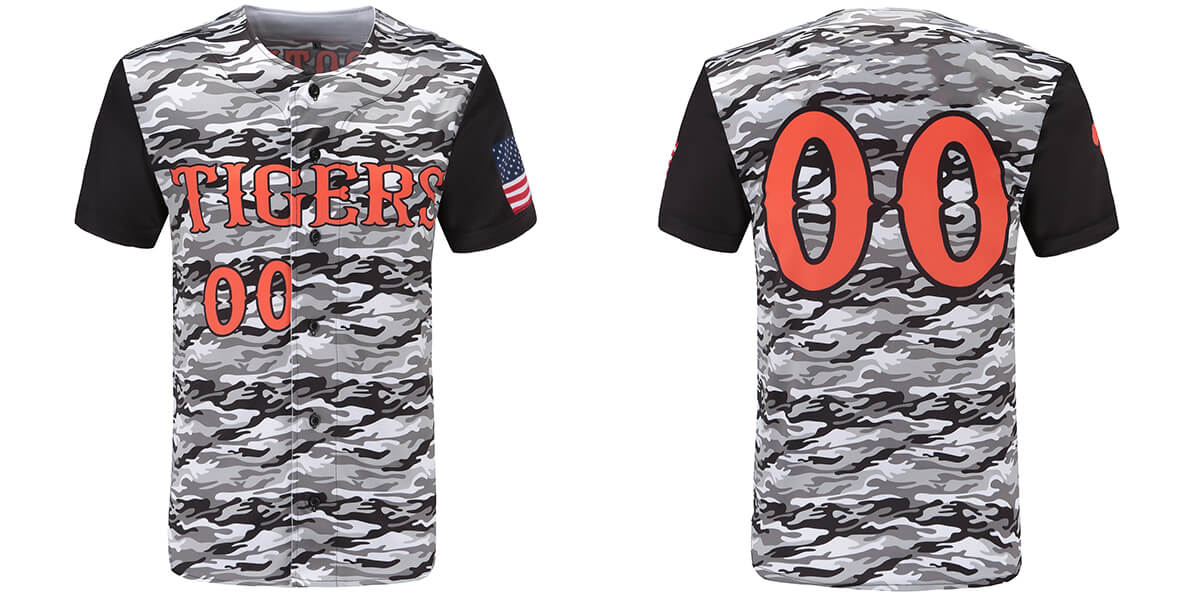 Custom Design Youth Team Cheap Camouflage Pattern Sublimation Baseball  Jersey - China Custom Baseball Jersey and Baseball Jersey Sportswear price