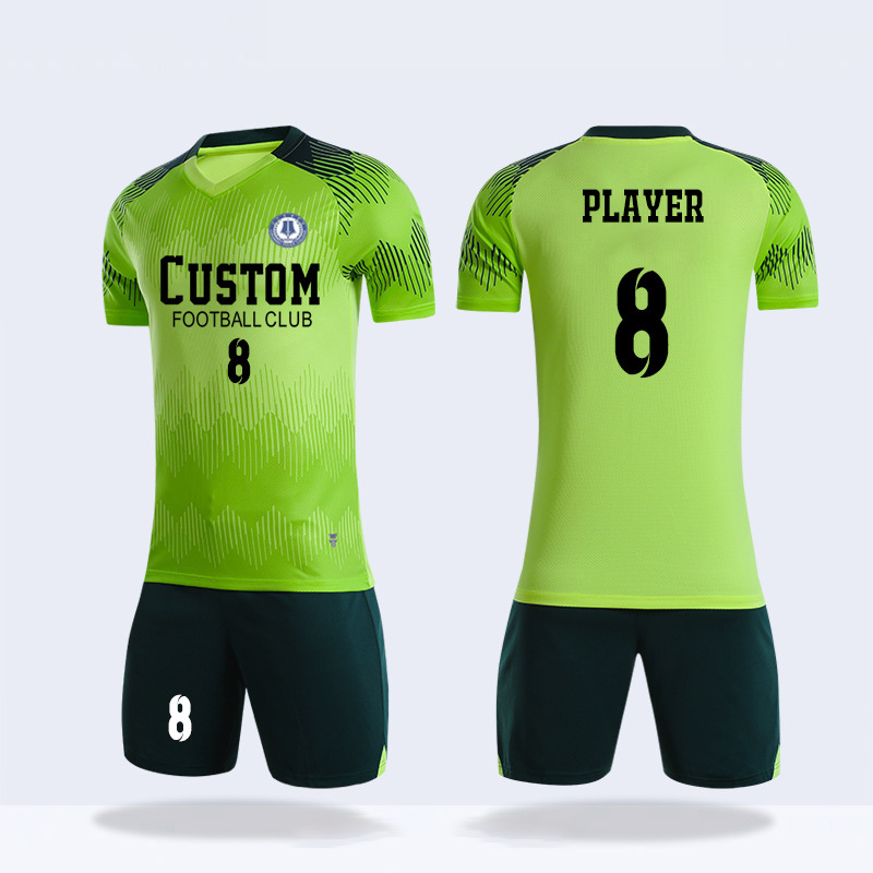 green soccer uniforms